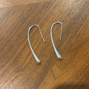 Club Monaco Sleek Silver Earrings